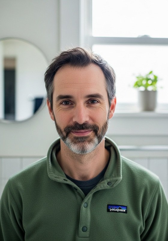 Ethan, a 38-year-old eco-conscious dad from Portland.